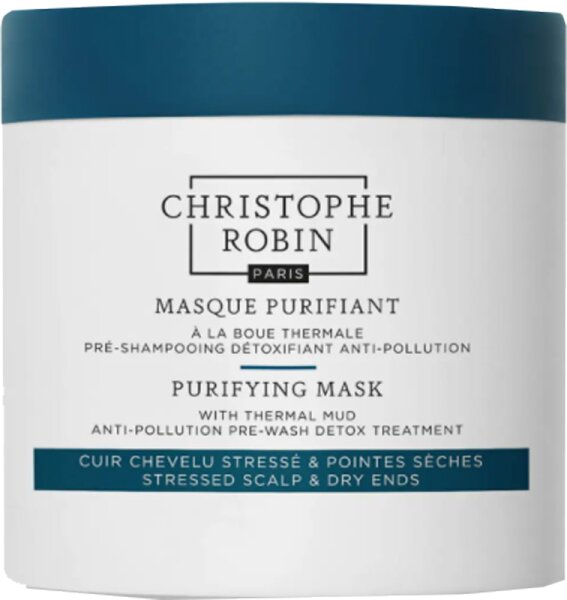 Christophe Robin Purifying Mask with thermal mud 250 ml von Christophe Robin