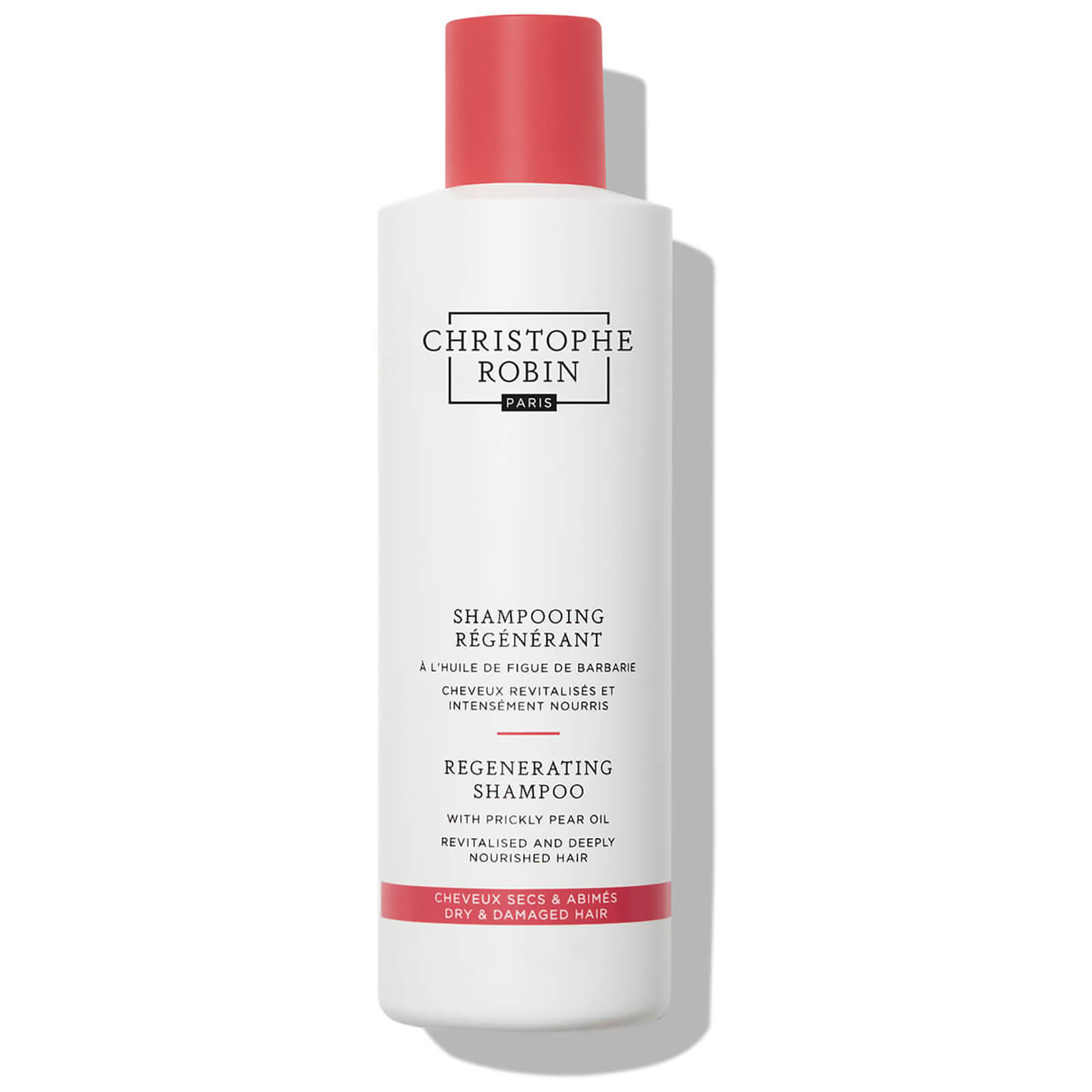 Christophe Robin Regenerating Shampoo with Prickly Pear Oil 250ml von Christophe Robin