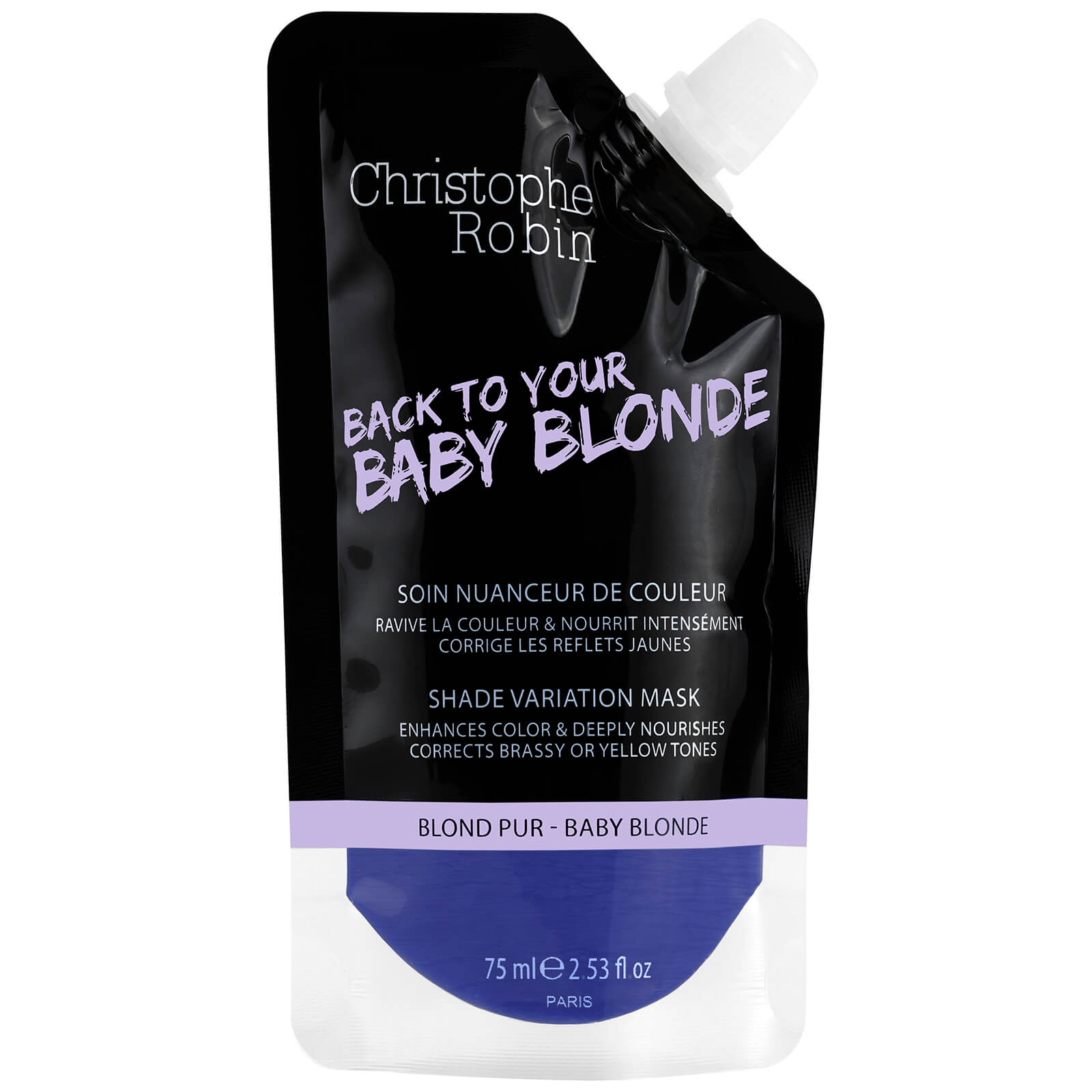 Christophe Robin Shade Variation Mask - Baby Blonde Pocket von Christophe Robin