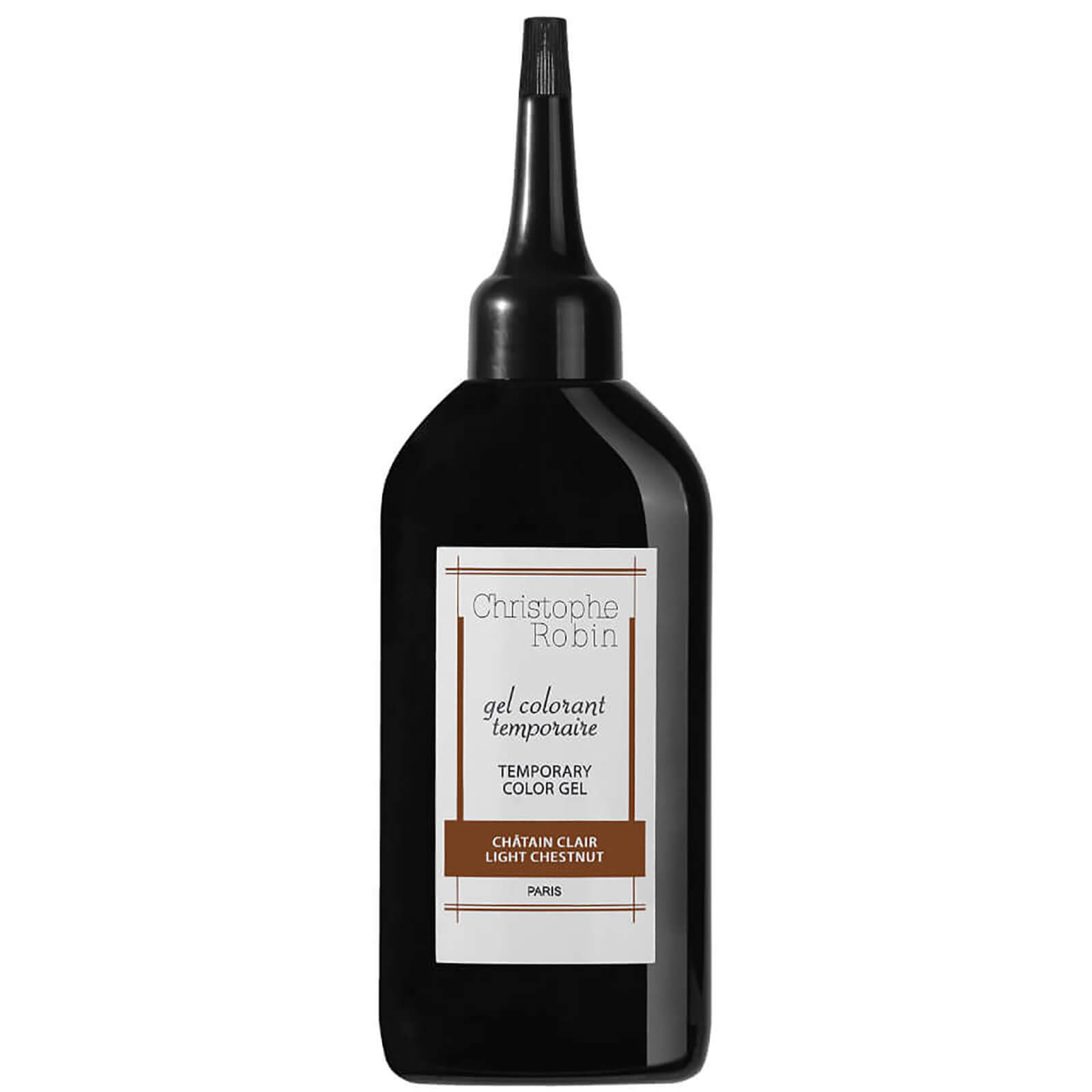 Christophe Robin Temporary Color Gel - Light Chestnut von Christophe Robin