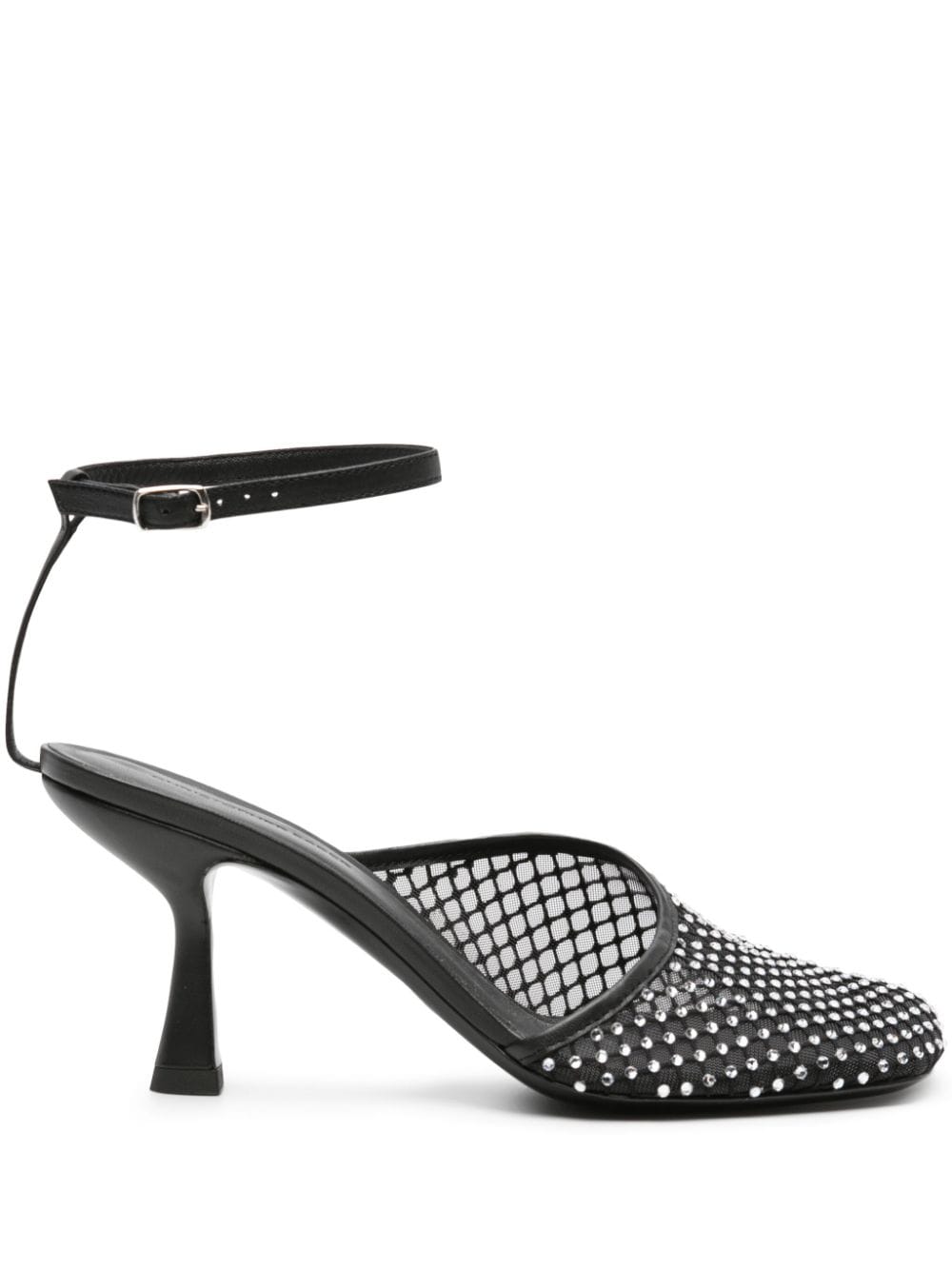 Christopher Esber Minette Veil Pumps 80mm - Schwarz von Christopher Esber