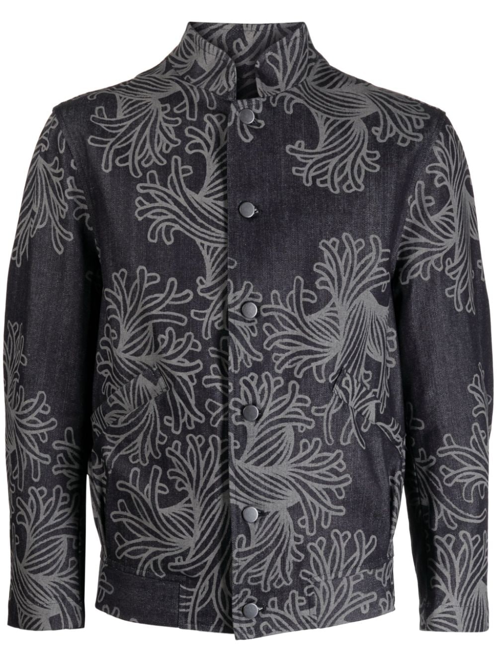 Christopher Nemeth Jeansjacke mit Seil-Print - Blau von Christopher Nemeth