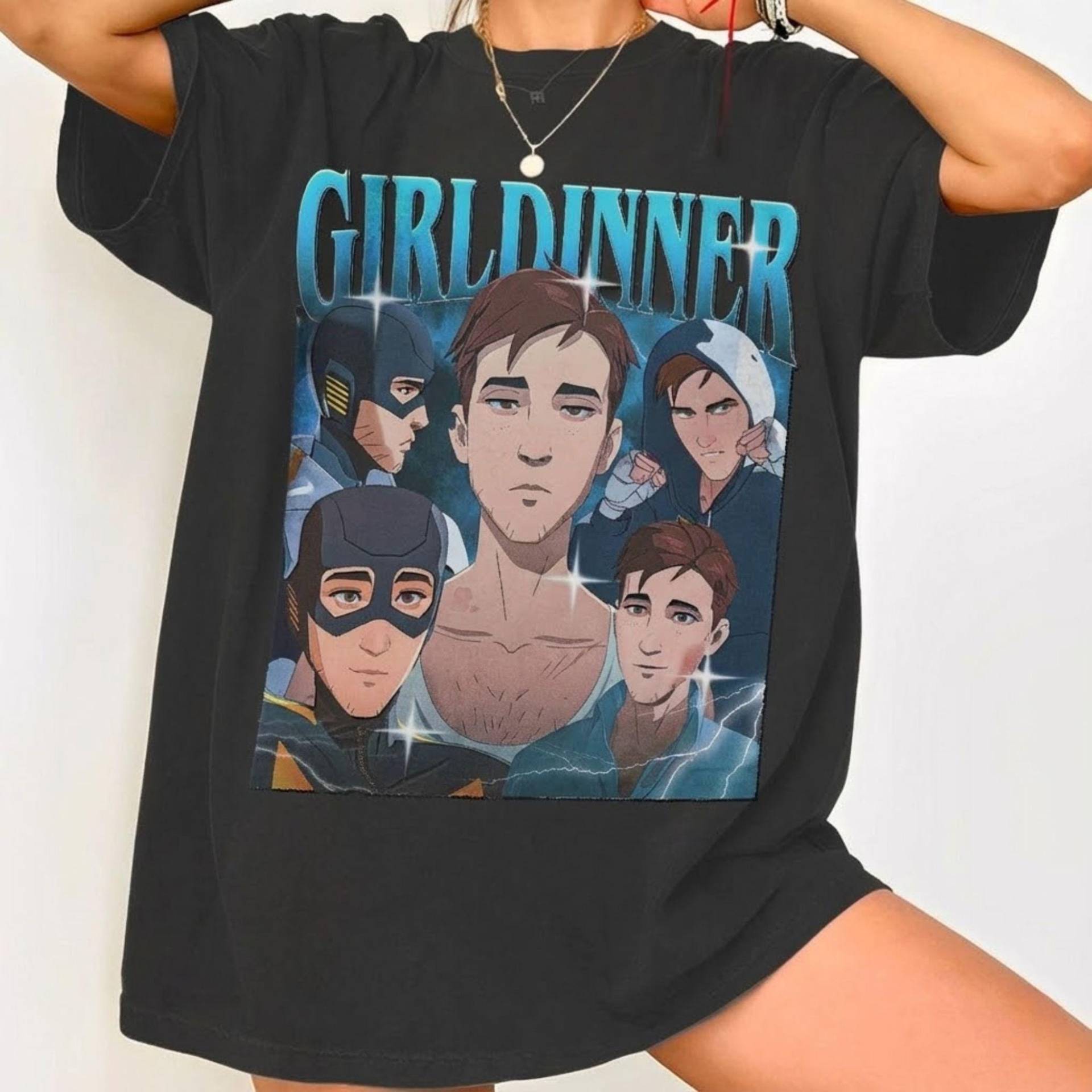 Mädchen Robert Dinner Robertson Vintage Bootleg Shirt, Pullover, Superschurke Dispatch T-Shirt, Versand Sweatshirt, Jugend von Christophpro