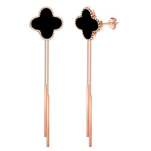 Forever Love Kleeblatt Ohrringe Silber 925 Ohrringe Damen Ohrstecker Rosegold Ohrstecker Damen Schwarz Lange Damenohrringe Vierblättriges Kleeblatt Schmuck Dupes Schmuck Geschenk Für Frauen Forever Love Kleeblatt Ohrringe Silber 925 Ohrringe Damen Ohrstecker Rosegold Ohrstecker Damen Schwarz Lange Damenohrringe Vierblättriges Kleeblatt Schmuck Dupes Schmuck Geschenk Für Frauen von Chritice