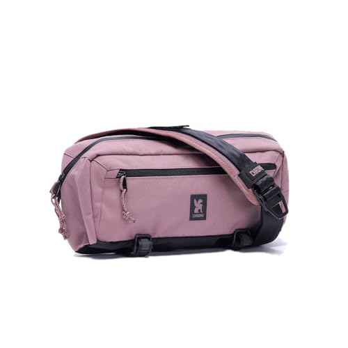 Chrome Industries Mini Kadet Sling Bag - Wasserabweisende Messenger Crossbody Bag für Damen & Herren mit verstellbarem und austauschbarem Schieber, Mauve X von Chrome