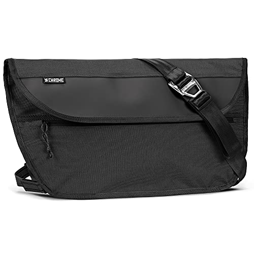 Chrome Industries Simple Messenger Bag Laptoptasche, wasserfest, MD-Medium, 15 l, schwarz, Einheitsgröße von Chrome