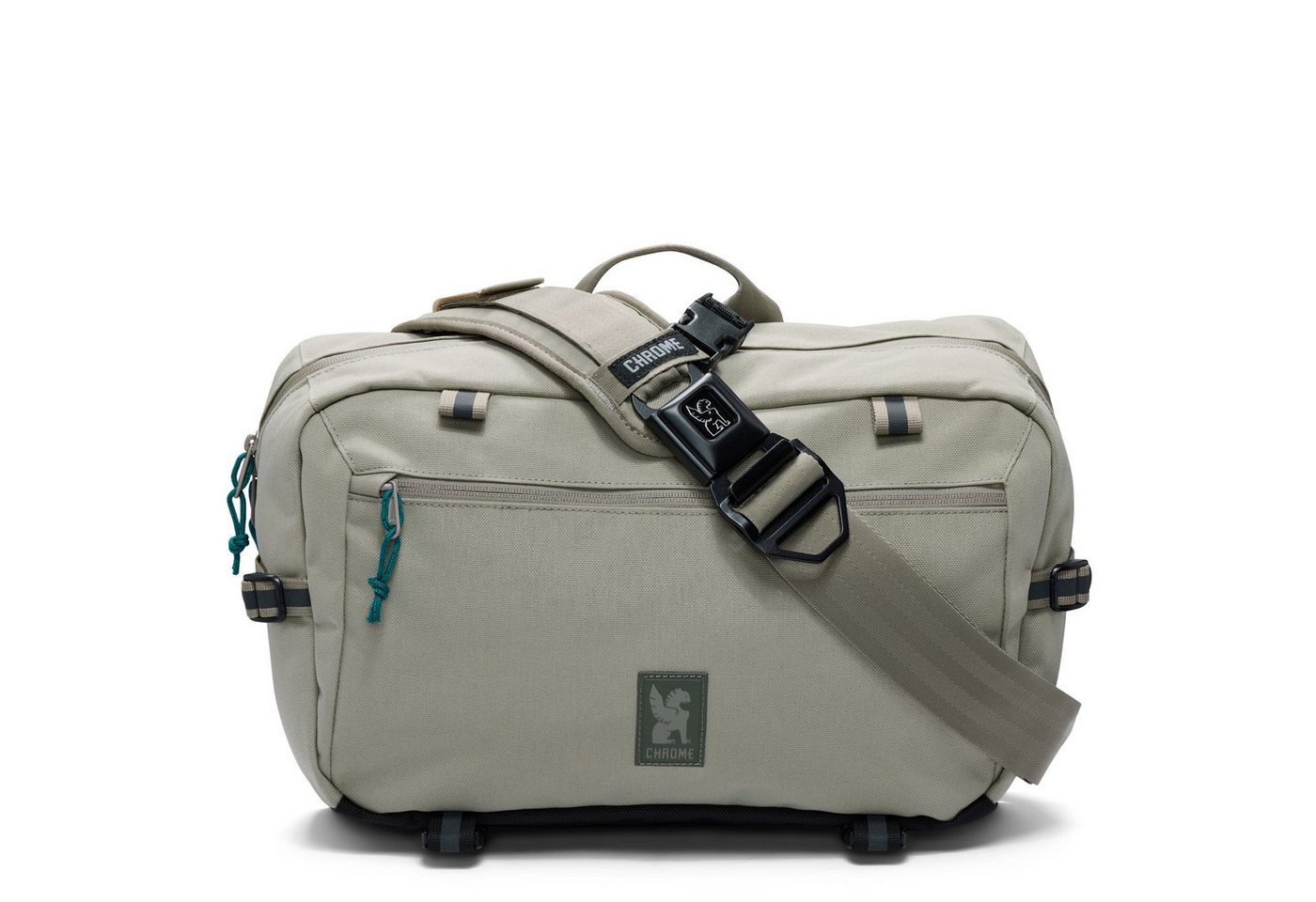 Chrome Umhängetasche Kadet Max - Umhängetasche 15" 39.5 cm (sage) von Chrome