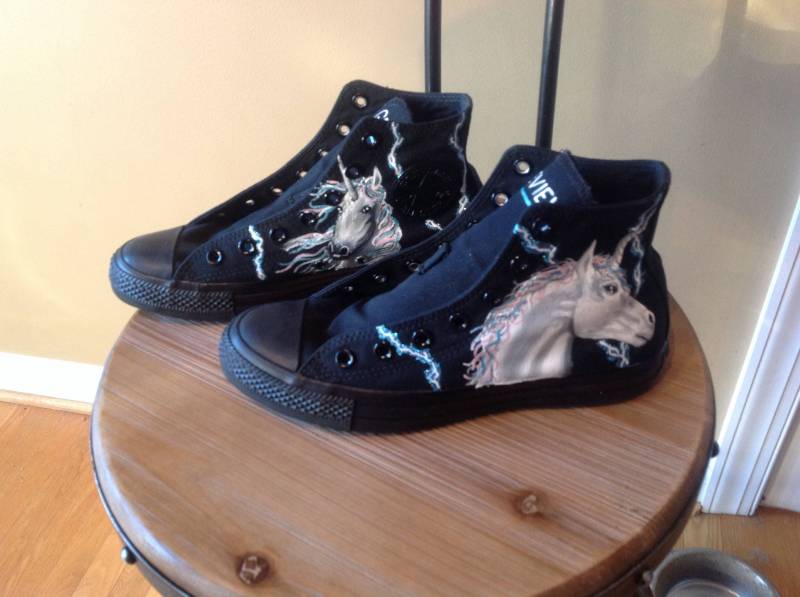 Einhorn Converse Einhorn Converse von ChromeReflections