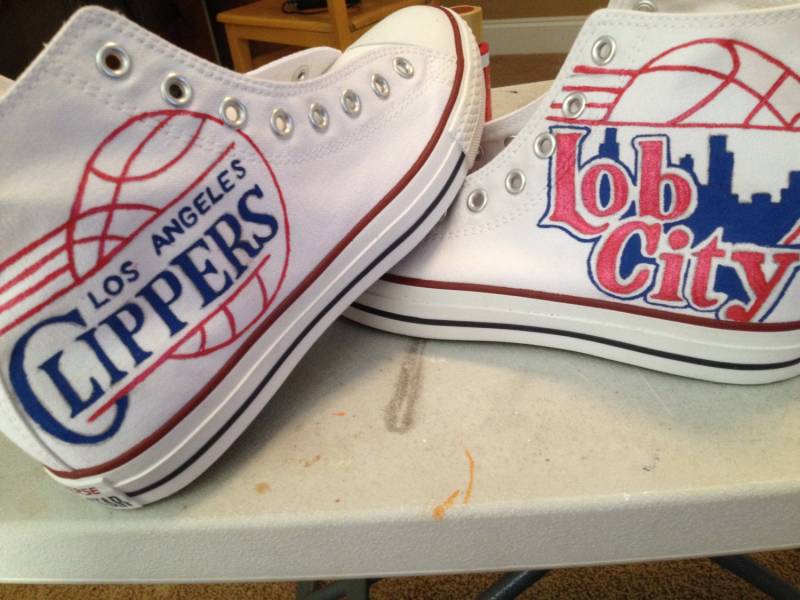 Nba Clippers Converse Schuhe Nba Clippers Converse Schuhe von ChromeReflections