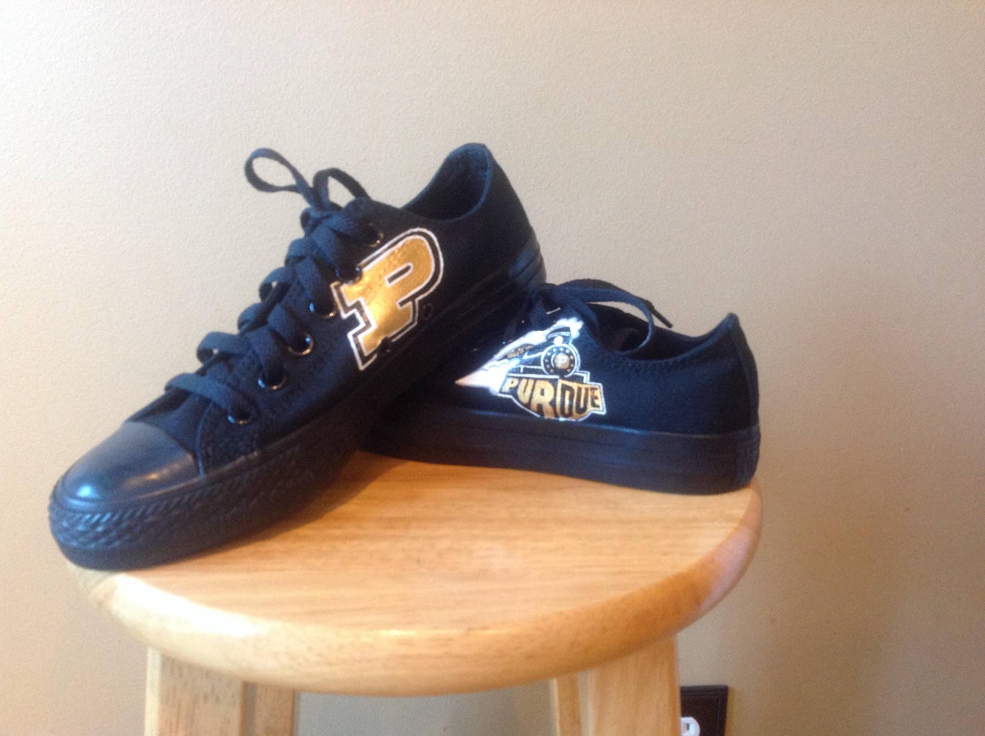 Purdue Boilermaker Converse Schuhe Purdue Boilermaker Converse Schuhe von ChromeReflections