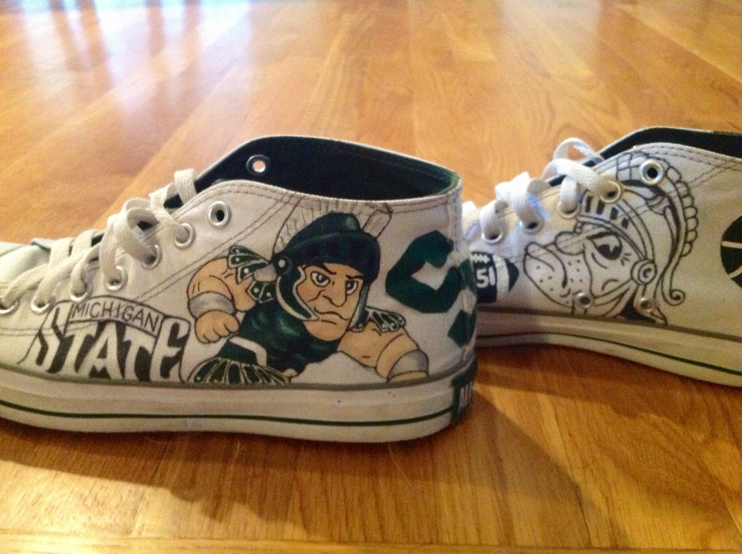 Schuhe Der Michigan State University Schuhe Der Michigan State University von ChromeReflections