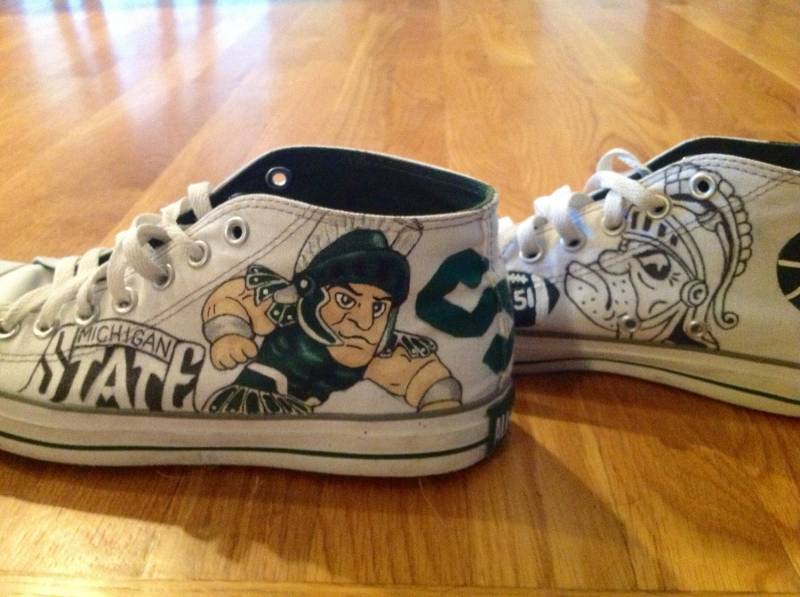 Schuhe Der Michigan State University Schuhe Der Michigan State University von ChromeReflections
