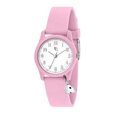 B&G Damen Uhr, Charms Kollektion, Analoguhr, Nur Zeitanzeige, aus Plastik, Polyurethan - R3851141508 von B&G