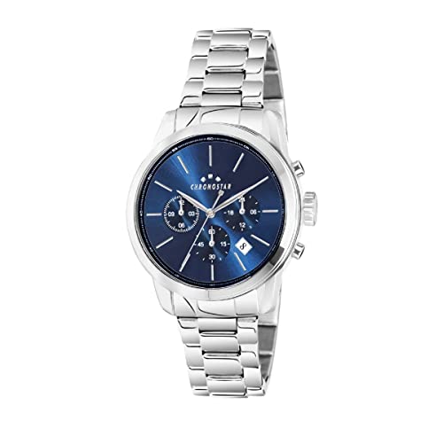 CHRONOSTAR Herren Multi Zifferblatt Quarz Uhr mit Edelstahl Armband R3753270002 von Chronostar