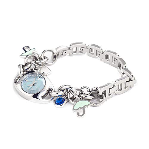 Chronotech Damen Analog Quarz Uhr mit Edelstahl Armband CT.71010L/01M von Chronotech