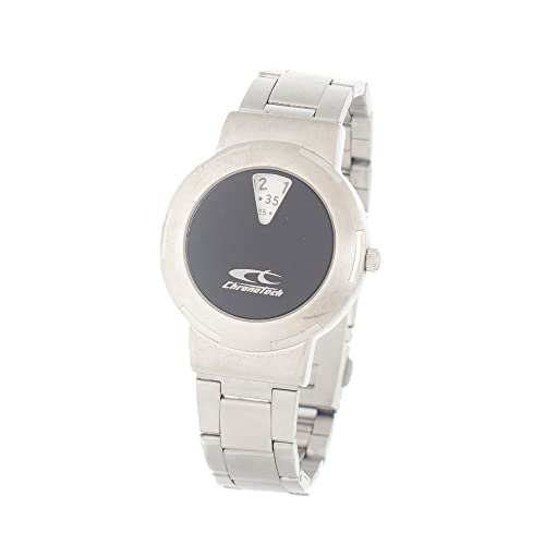 Chronotech Damen Analog Quarz Uhr mit Edelstahl Armband CT7002-02M von Chronotech
