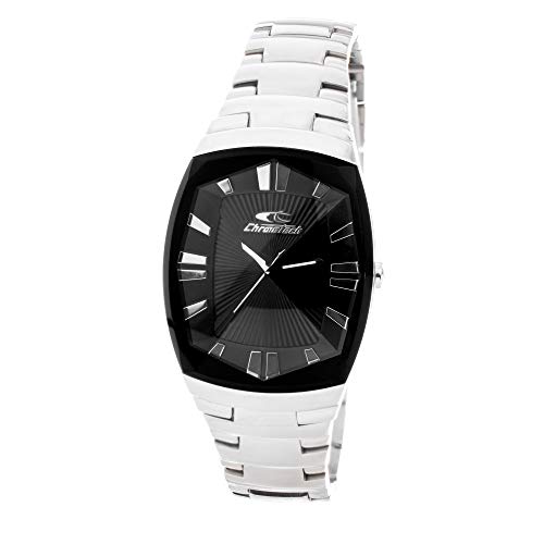 Chronotech Damen Analog Quarz Uhr mit Edelstahl Armband CT7065L-02M von Chronotech