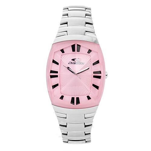 Chronotech Damen Analog Quarz Uhr mit Edelstahl Armband CT7065L-07M von Chronotech