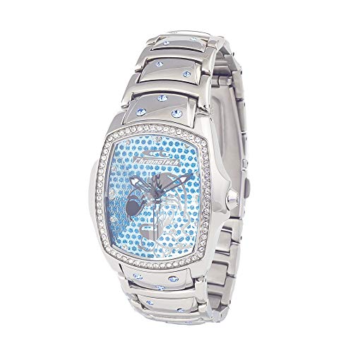 Chronotech Damen Analog Quarz Uhr mit Edelstahl Armband CT7896LS-81M von Chronotech