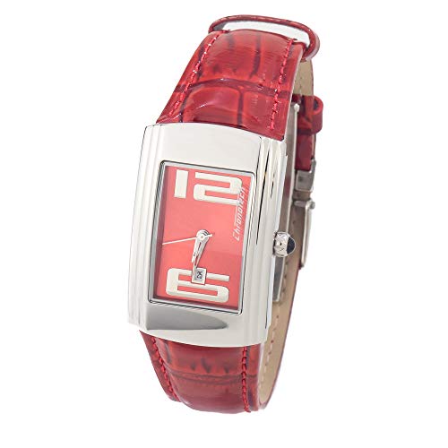 Chronotech Damen Analog Quarz Uhr mit Leder Armband CT7017L-05 Chronotech Damen Analog Quarz Uhr mit Leder Armband CT7017L-05 von Chronotech