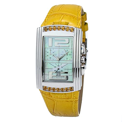 Chronotech Damen Analog Quarz Uhr mit Leder Armband CT7018B-06S Chronotech Damen Analog Quarz Uhr mit Leder Armband CT7018B-06S von Chronotech