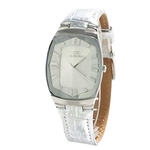 Chronotech Damen Analog Quarz Uhr mit Leder Armband CT7065L-26 von Chronotech