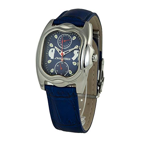 Chronotech Damen Analog Quarz Uhr mit Leder Armband CT7220L-03 von Chronotech