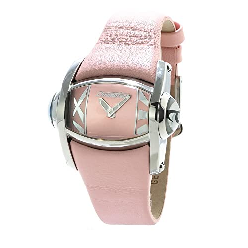 Chronotech Damen Analog Quarz Uhr mit Leder Armband CT7681L-07 von Chronotech