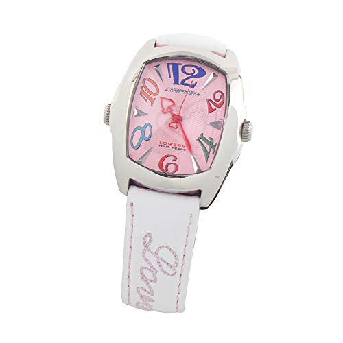 Chronotech Damen Analog Quarz Uhr mit Leder Armband CT7696L-16 von Chronotech