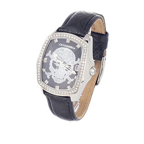 Chronotech Damen Analog Quarz Uhr mit Leder Armband CT7896LS-102 Chronotech Damen Analog Quarz Uhr mit Leder Armband CT7896LS-102 von Chronotech