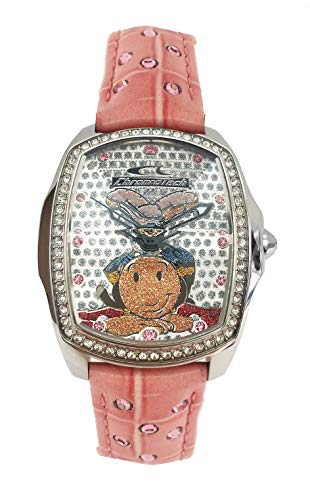 Chronotech Damen Analog Quarz Uhr mit Leder Armband CT7896LS-85 Chronotech Damen Analog Quarz Uhr mit Leder Armband CT7896LS-85 von Chronotech