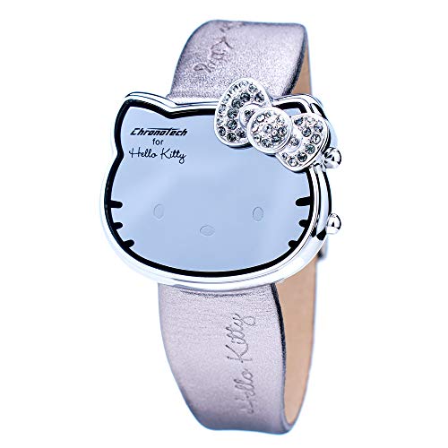 Chronotech Women's Analog-Digital Quarz Uhr mit Leder Armband CT7104L-22 von Chronotech