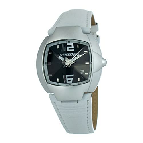 Chronotech Herren Analog Quarz Uhr mit Leder Armband CT7305M-01 von Chronotech