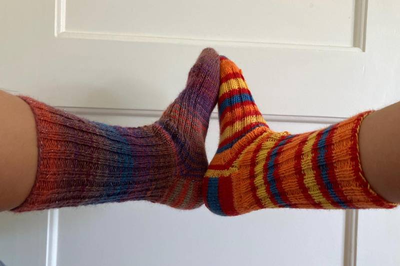 Handgestrickte Wollsocken | 3 Farben von Chrusimusistand