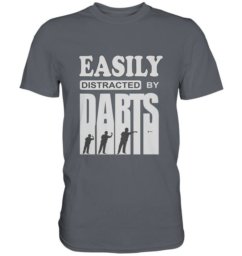 Dart T-Shirt Spruch Easily Distracted By Darts /Dartspieler/Dartfans - Classic Shirt Dart T-Shirt Spruch Easily Distracted By Darts /Dartspieler/Dartfans - Classic Shirt von ChruzDesign