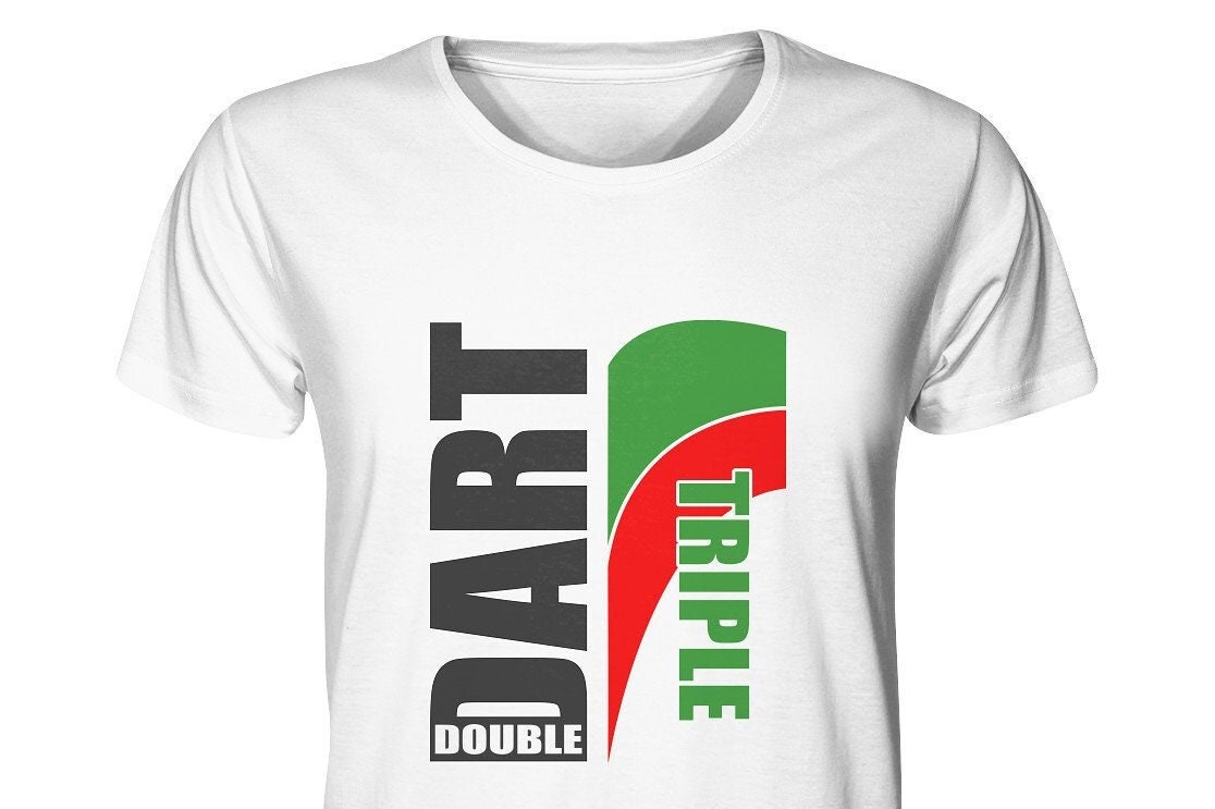 Dart Triple-Double Design - Organic Shirt Dart Triple-Double Design - Organic Shirt von ChruzDesign