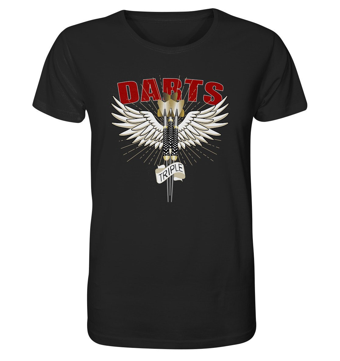 Dart Wings Verleiht Flügel Ist Ein Grafik Motiv Für Dartspieler Mit Eigenem Style - Organic Shirt Dart Wings Verleiht Flügel Ist Ein Grafik Motiv Für Dartspieler Mit Eigenem Style - Organic Shirt von ChruzDesign