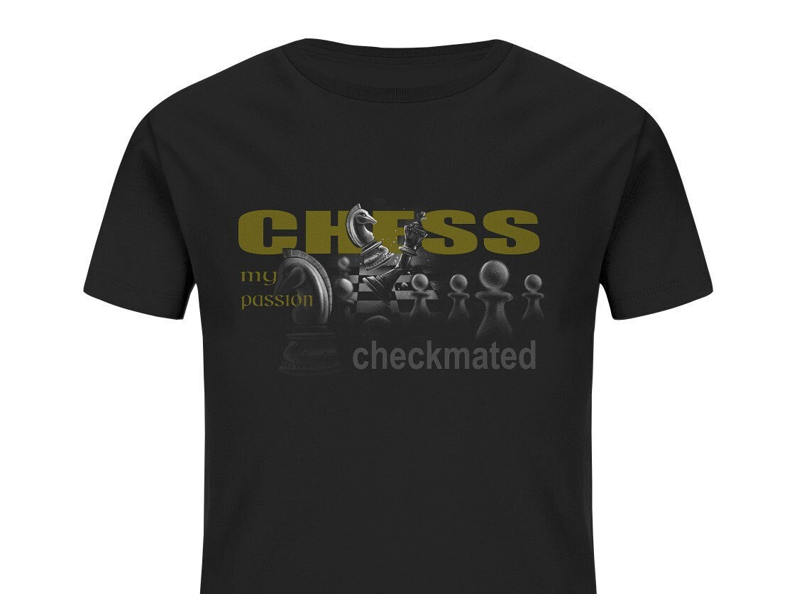 Schach Motiv Kids Organic Shirt Geschenk Für Schachspieler, Cooles Outfit Springer Schlägt König Schachmatt Schach Motiv Kids Organic Shirt Geschenk Für Schachspieler, Cooles Outfit Springer Schlägt König Schachmatt von ChruzDesign