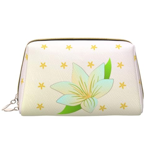 Chrysm Kosmetiktasche mit Sonnenblumenkernen, Eichhörnchen, Reise-Make-up-Tasche, Kultur- und Kosmetiktasche, Reißverschluss-Tasche, Kosmetik-Organizer, niedliche Make-up-Pinsel-Aufbewahrungstasche von Chrysm