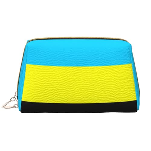 Chrysm Reise-Make-up-Tasche, Kultur- und Kosmetiktasche, Reißverschluss-Tasche, Kosmetik-Organizer, niedliche Make-up-Pinsel-Aufbewahrungstasche (groß), Flagge des Sultanats Burongan, Einheitsgröße von Chrysm