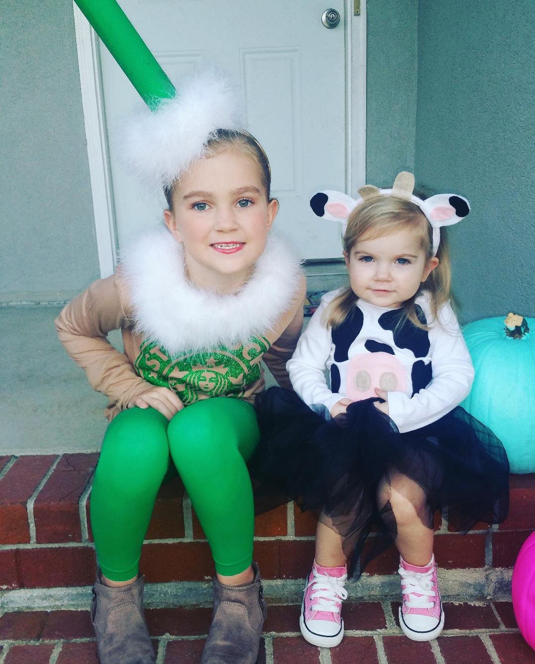 Baby Kuh Halloween Kostüm Outfit Mit Stirnband Tutu Rock von ChuchisBabyBoutique