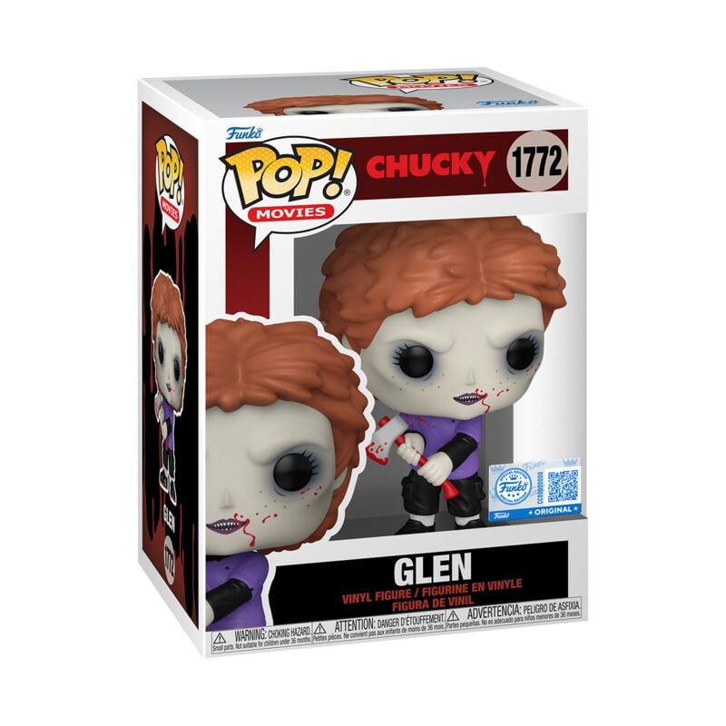 Chucky - Glen with Axe (Pop! Movies) Vinyl Figur 1772 - Funko Pop! Figur - Funko Shop Deutschland - EMP exklusives Merchandise! von Chucky
