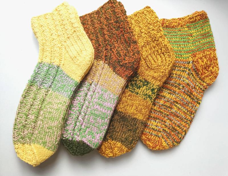Größe 39-40 Handgestrickte Socken von ChumbyFashion