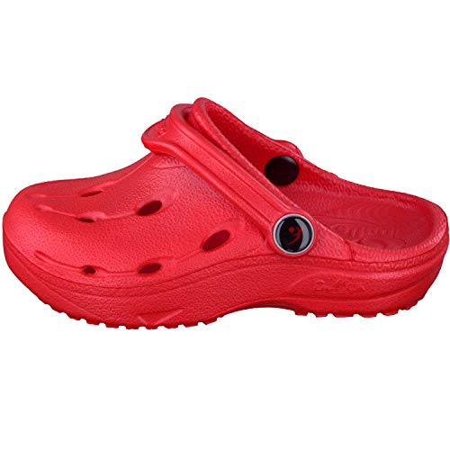 chung shi Unisex Kinder DUX Kids Clogs, Rot, 22/23 EU (150 mm) von Chung Shi