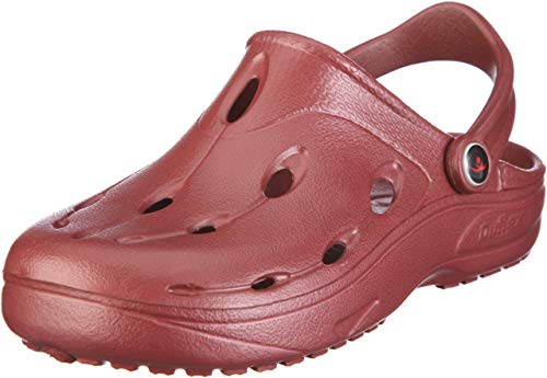 chung shi Unisex Dux Clogs, Burgund, 41/42 EU (L) von Chung Shi