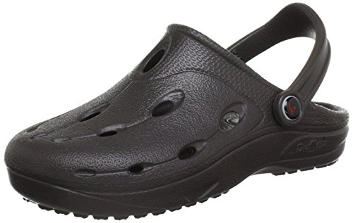 chung shi Unisex Dux Clogs, Dunkelbraun, 44/45 EU (XXL) von Chung Shi