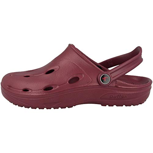 chung shi Unisex Dux Clogs, Burgund, 44/45 EU (XXL) von Chung Shi
