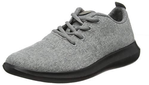 chung shi Damen Duflerino Wool Lace Schnürhalbschuhe, Anthrazit, 36 EU von Chung Shi