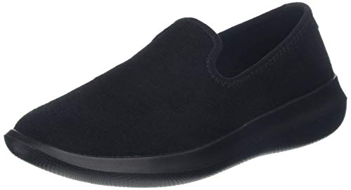 chung shi Damen Duflerino Wool Loafer Slipper, Schwarz, 36 EU von Chung Shi