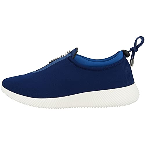 chung shi Damen Duxfree Aruba Schlüpfschuh mit Reißverschluss, Blau, 36 EU von Chung Shi